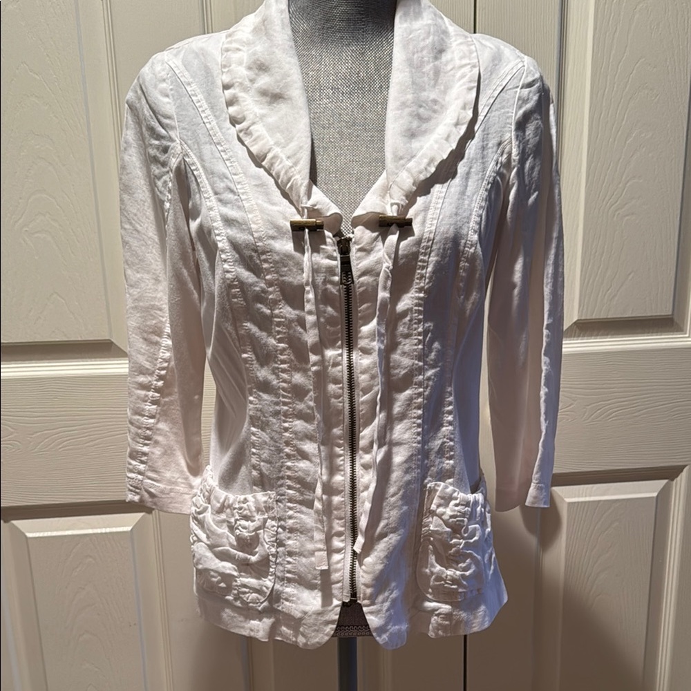 XCVI White light weight jacket